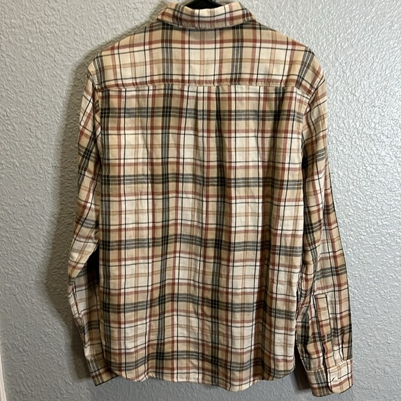 Madewell perfect fit size small flannel shirt - Picture 5 of 5